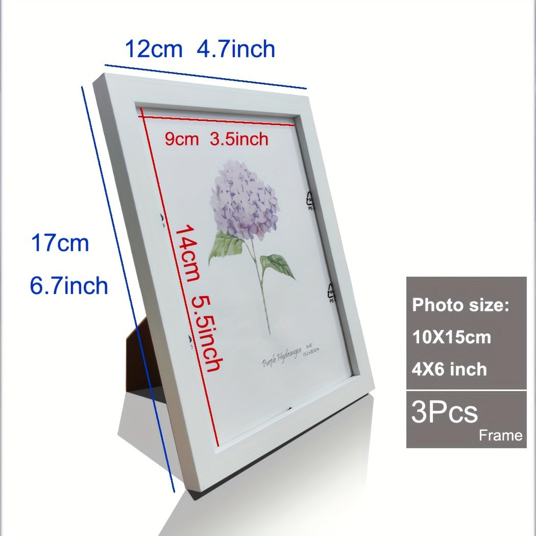 Timeless Memories - Set of 3 Wooden Frames