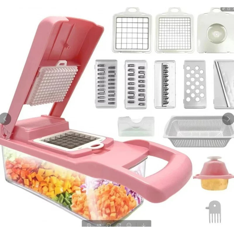 SliceMaster - 14-piece multi-function vegetable cutter set