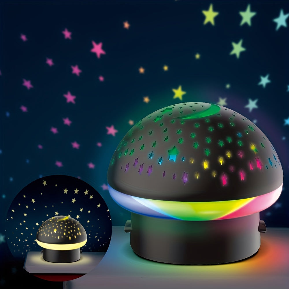 Starlight Lamp – Magic Mushroom Night Projector