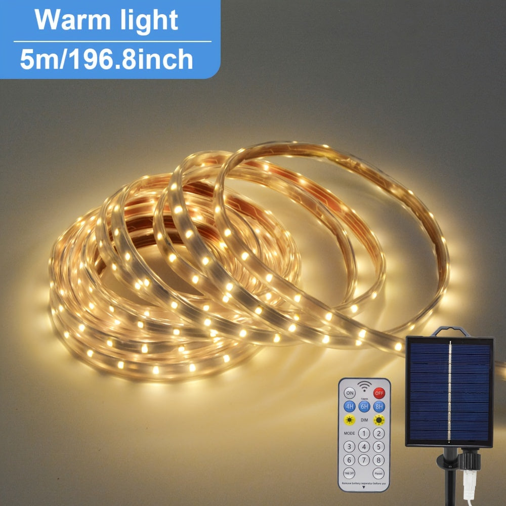 SolarFlex Light – Flexible LED strip with solar energy