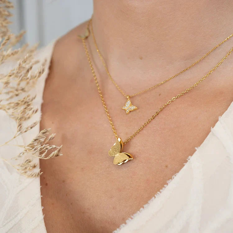 Elegant Butterfly Neckband - Alara Collection