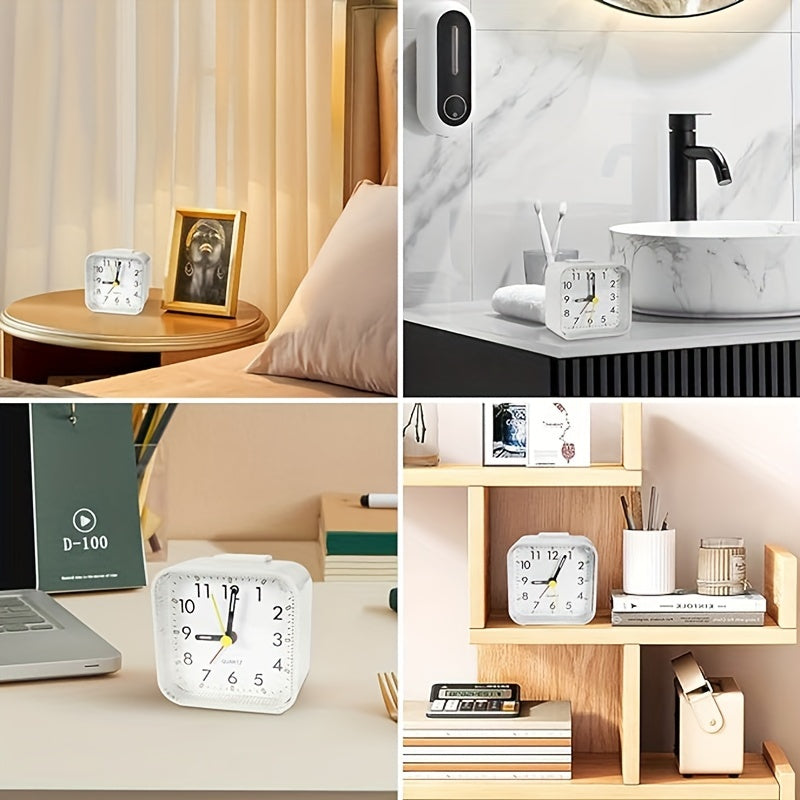 SilentWake Alarm Clock - Stylish Alarm Clock with Night Light