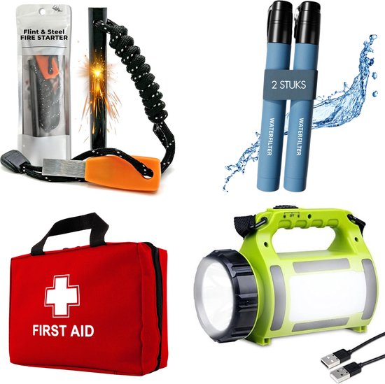 SurvivorPure - Complete Emergency Kit for All Situations
