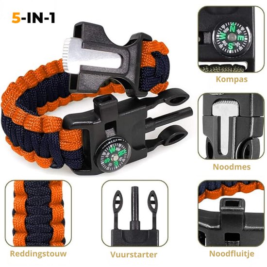 SurvivorGo - All-in-one Emergency Kit for All Situations