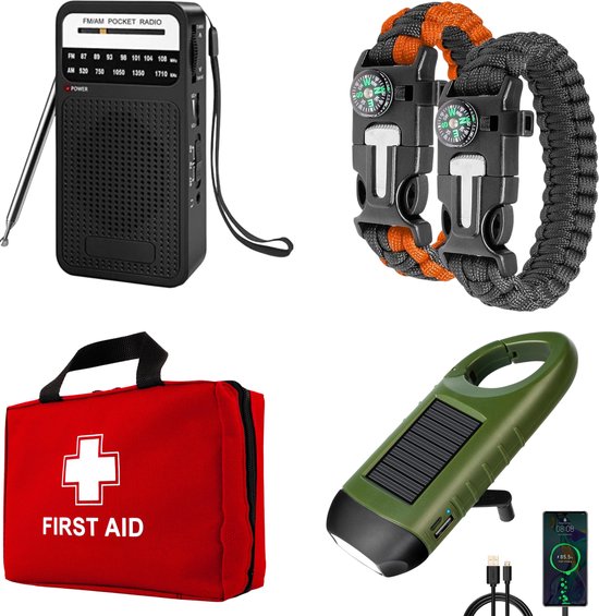SurvivorGo - All-in-one Emergency Kit for All Situations