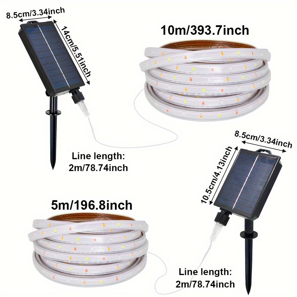 SolarFlex Light – Flexible LED strip with solar energy