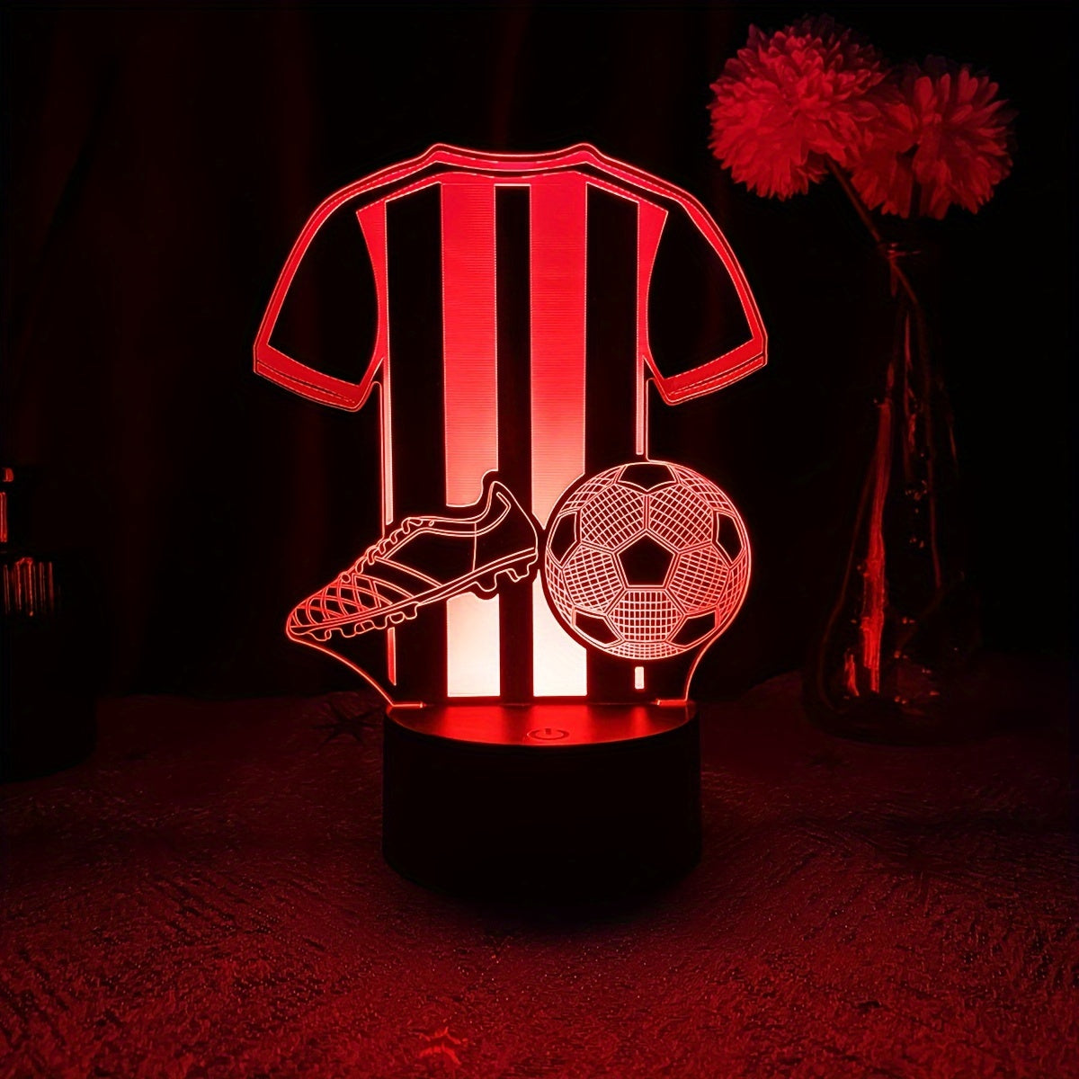 SportGlow Lamp - 3D LED Night Light for Football Enthusiasts