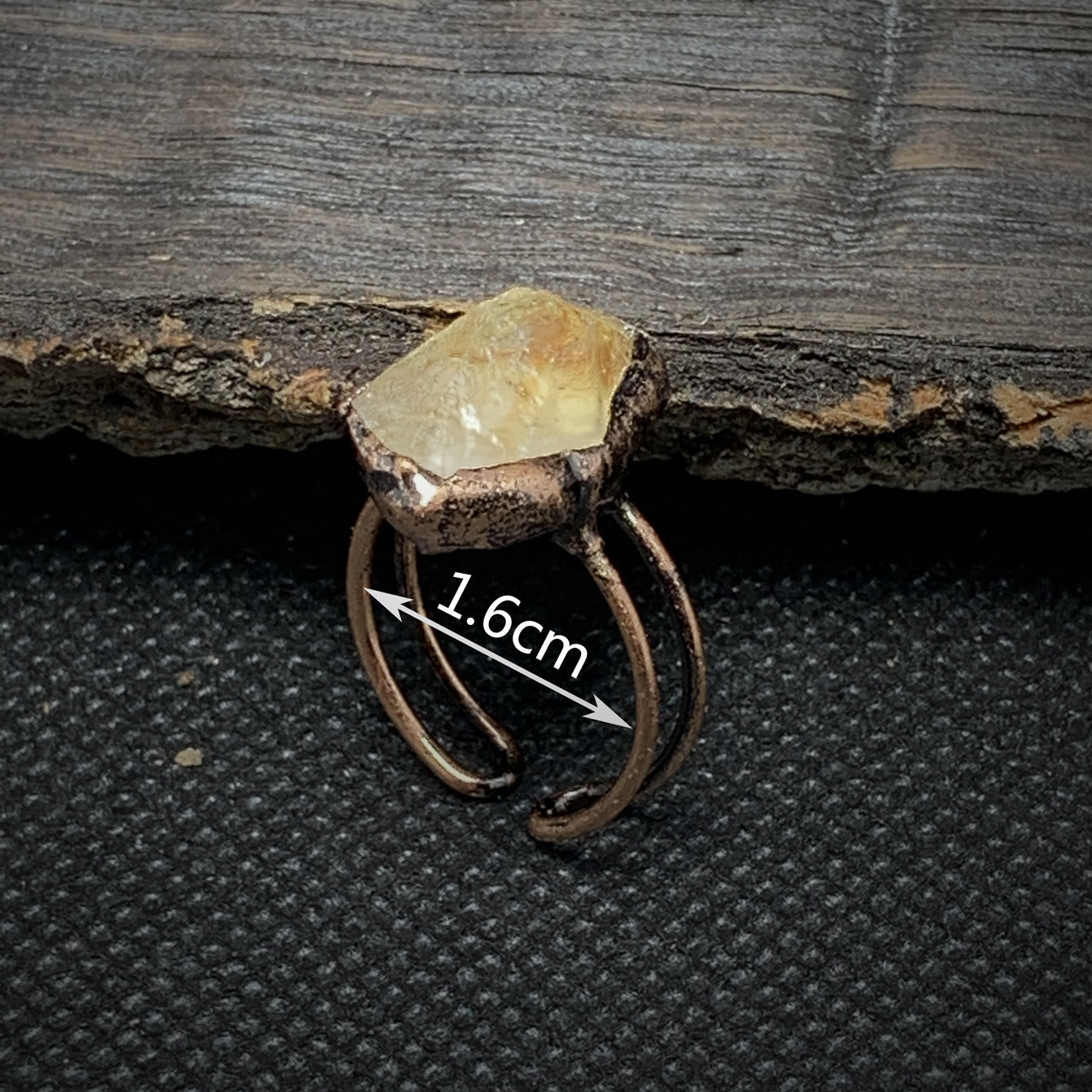 Elegant Natural Birthstone Ring - Selina 