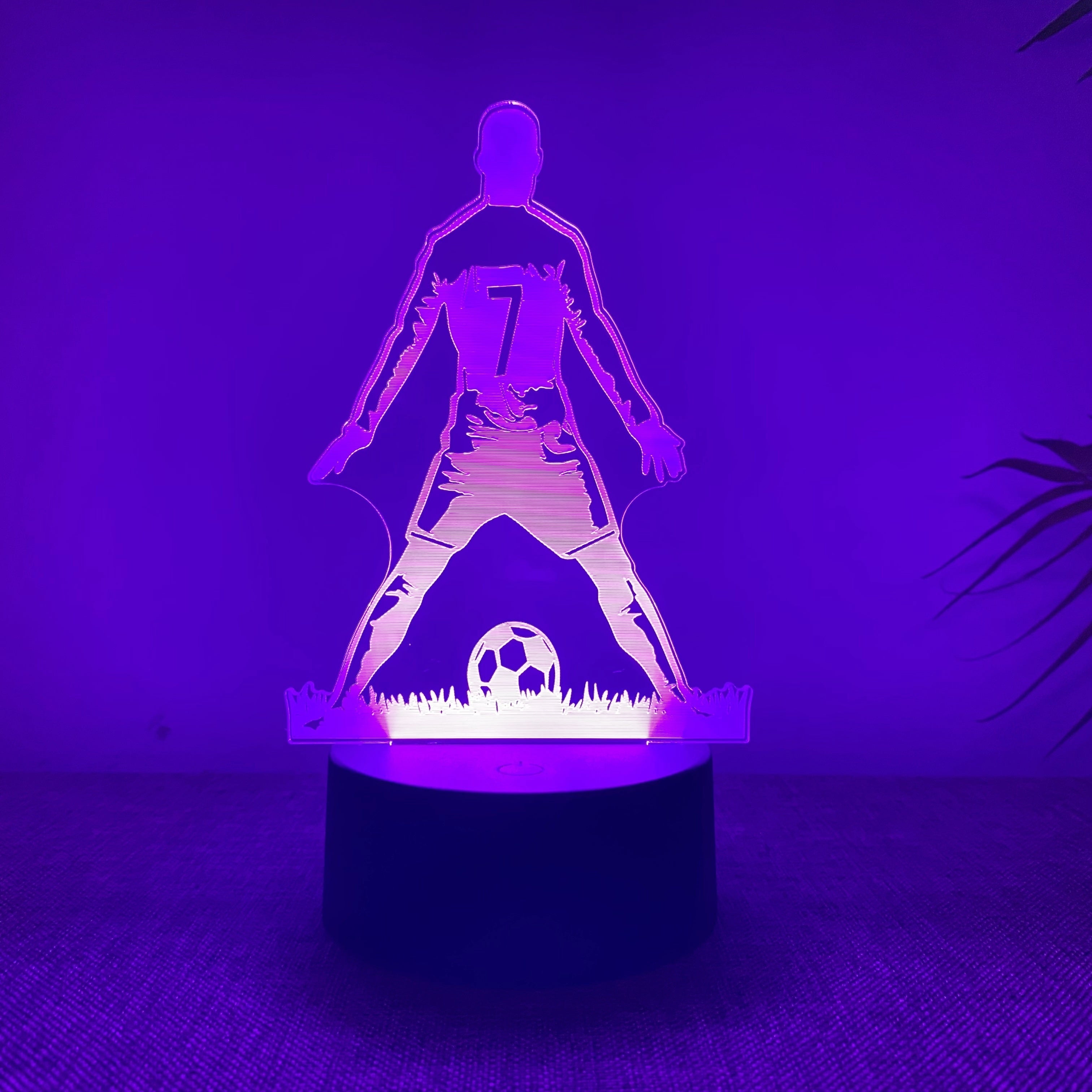 SportGlow – 3D Football Player LED Mood Light with Color Change