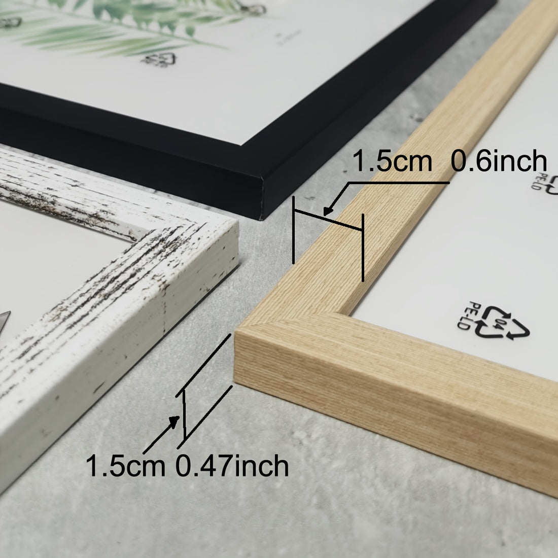 Timeless Memories - Set of 3 Wooden Frames