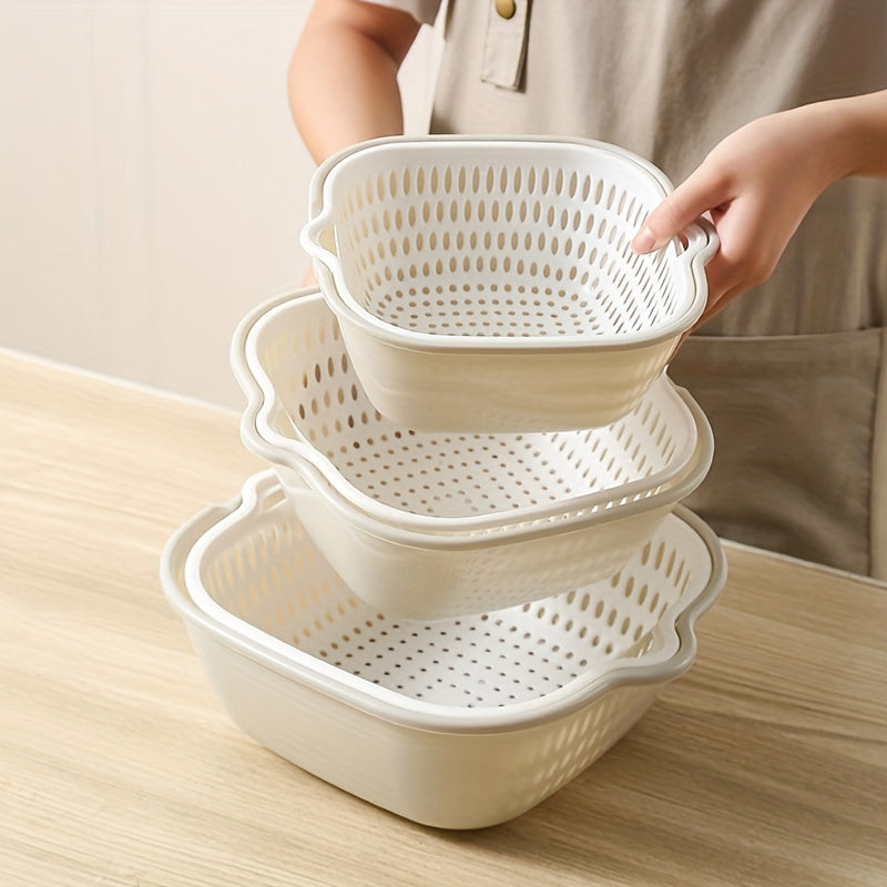 Jamera - Luxe Double Layer Drain Strainer Set of 3
