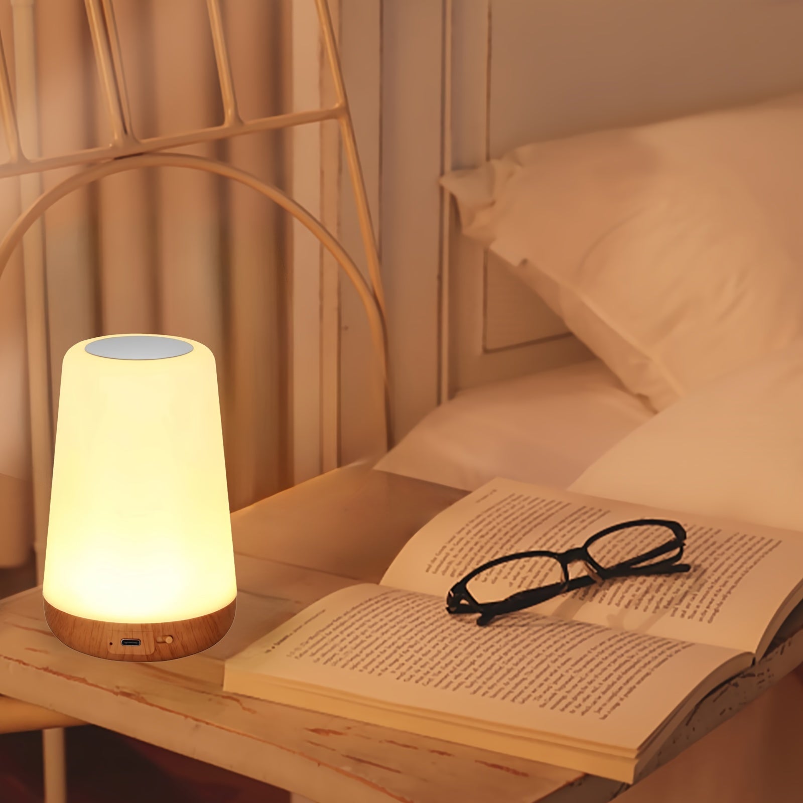 GlowLite – Stylish Night Light with RGB Colors