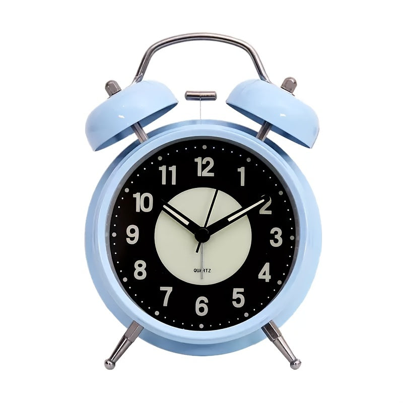 GlowClock – Modern Silent Illuminated Metal Alarm Clock