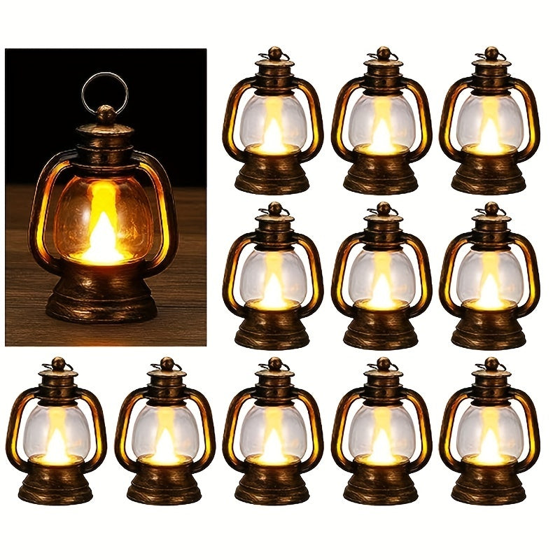 Retro LED Mini Lanterns – Atmospheric Lighting for Parties