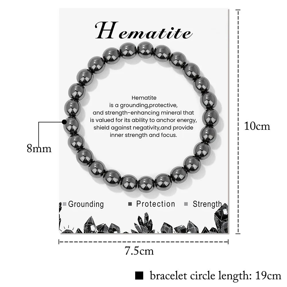 Aria: Natural Crystals Bracelet for Healing Energy
