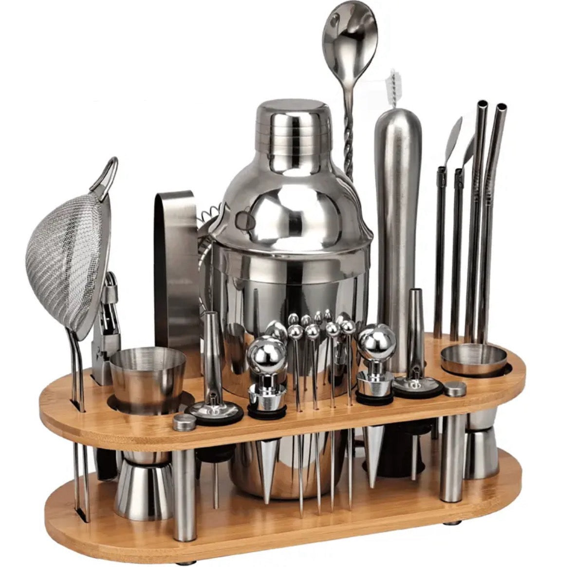 ShakerPro - Luxurious 23-piece Cocktail Set for Bartenders