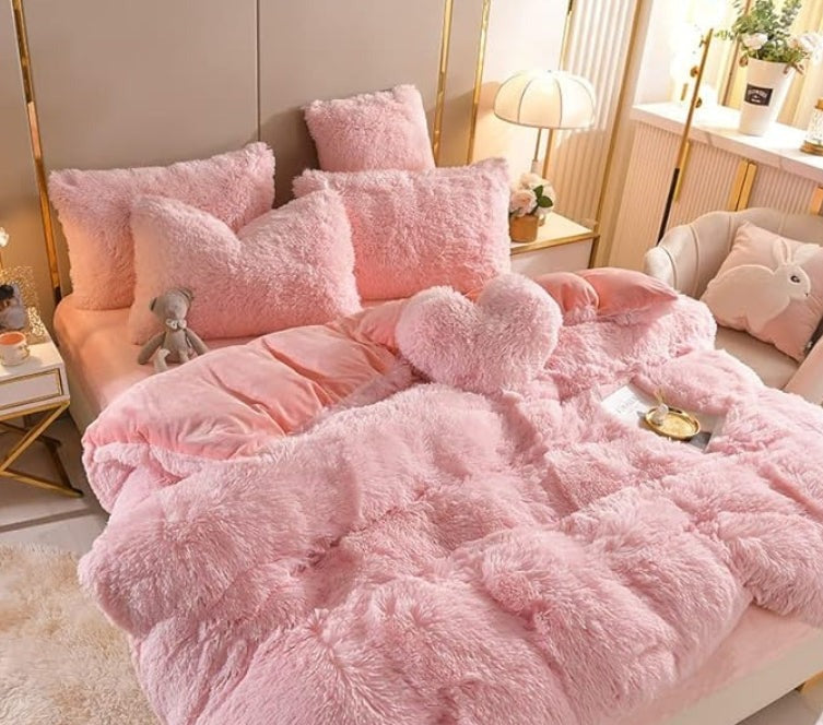 VelvetEase – Luxurious Velvet Duvet Cover for All Seasons