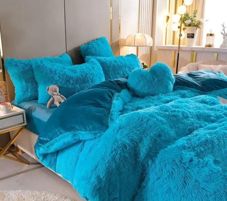 VelvetEase – Luxurious Velvet Duvet Cover for All Seasons