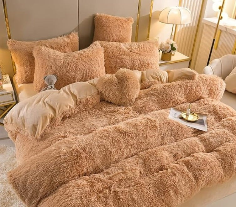 VelvetEase – Luxurious Velvet Duvet Cover for All Seasons