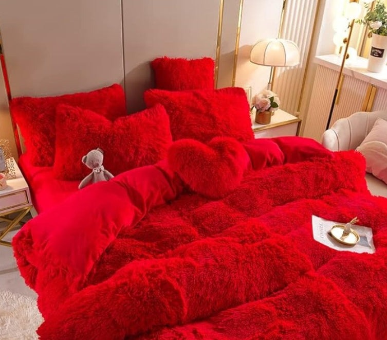VelvetEase – Luxurious Velvet Duvet Cover for All Seasons