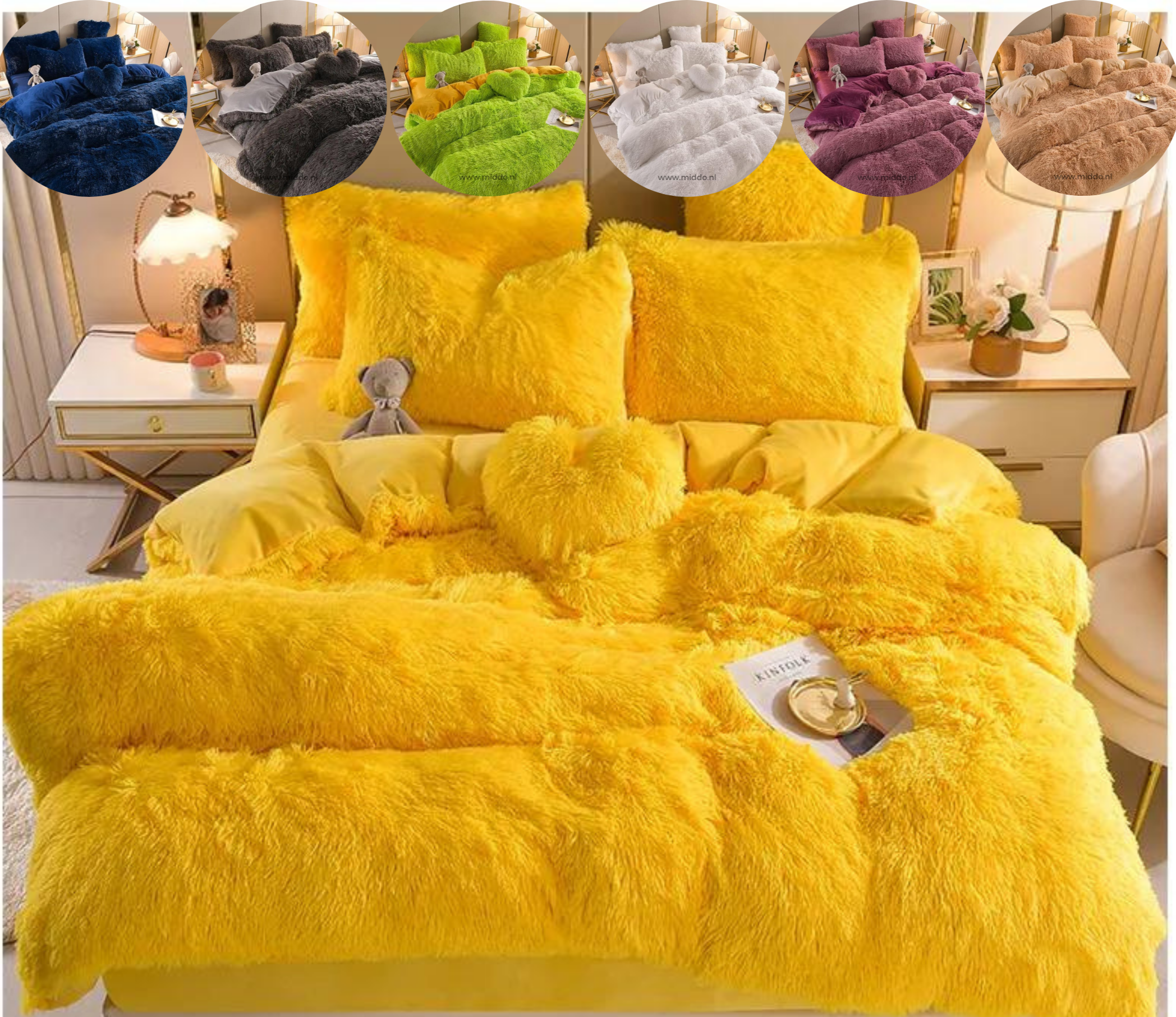 VelvetEase – Luxurious Velvet Duvet Cover for All Seasons