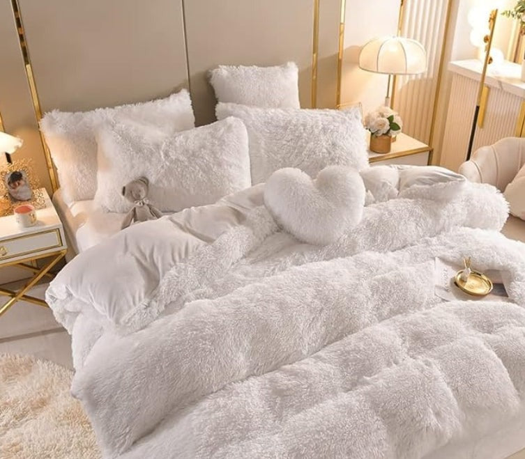 VelvetEase – Luxurious Velvet Duvet Cover for All Seasons