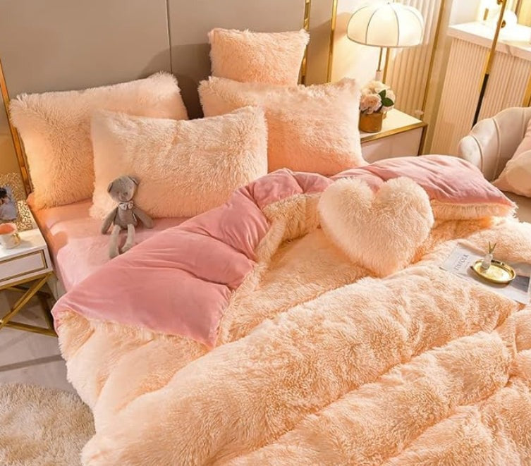 VelvetEase – Luxurious Velvet Duvet Cover for All Seasons