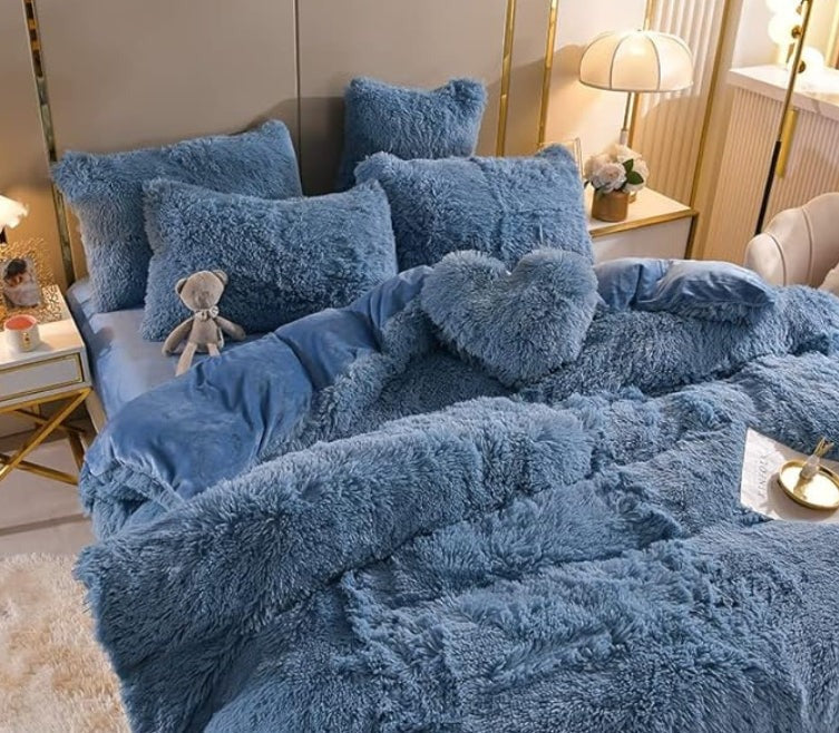 VelvetEase – Luxurious Velvet Duvet Cover for All Seasons