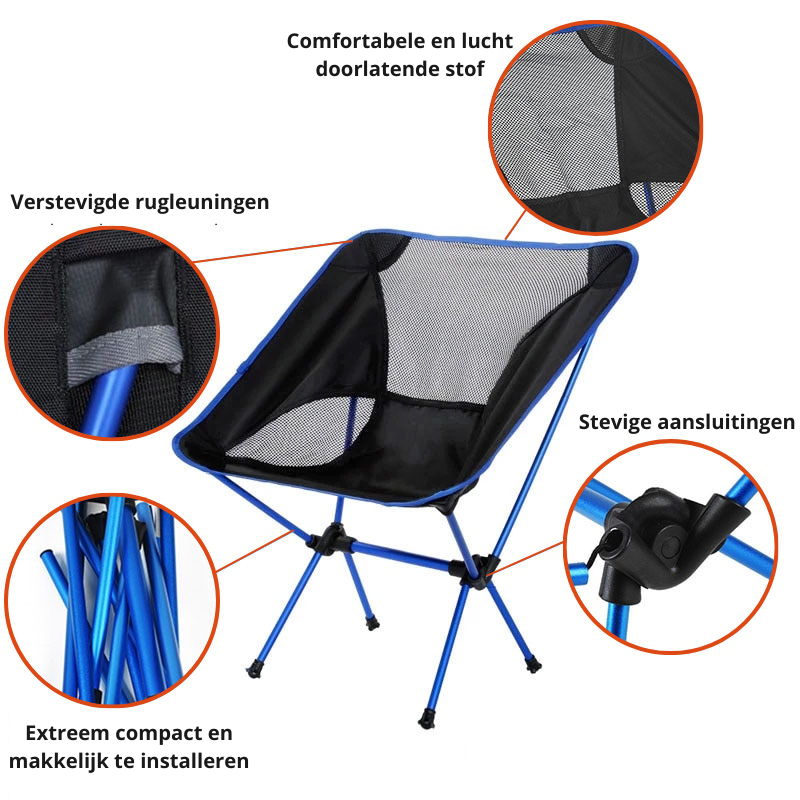 MoonFold Chair - Compact Folding Chair for Outdoor Use