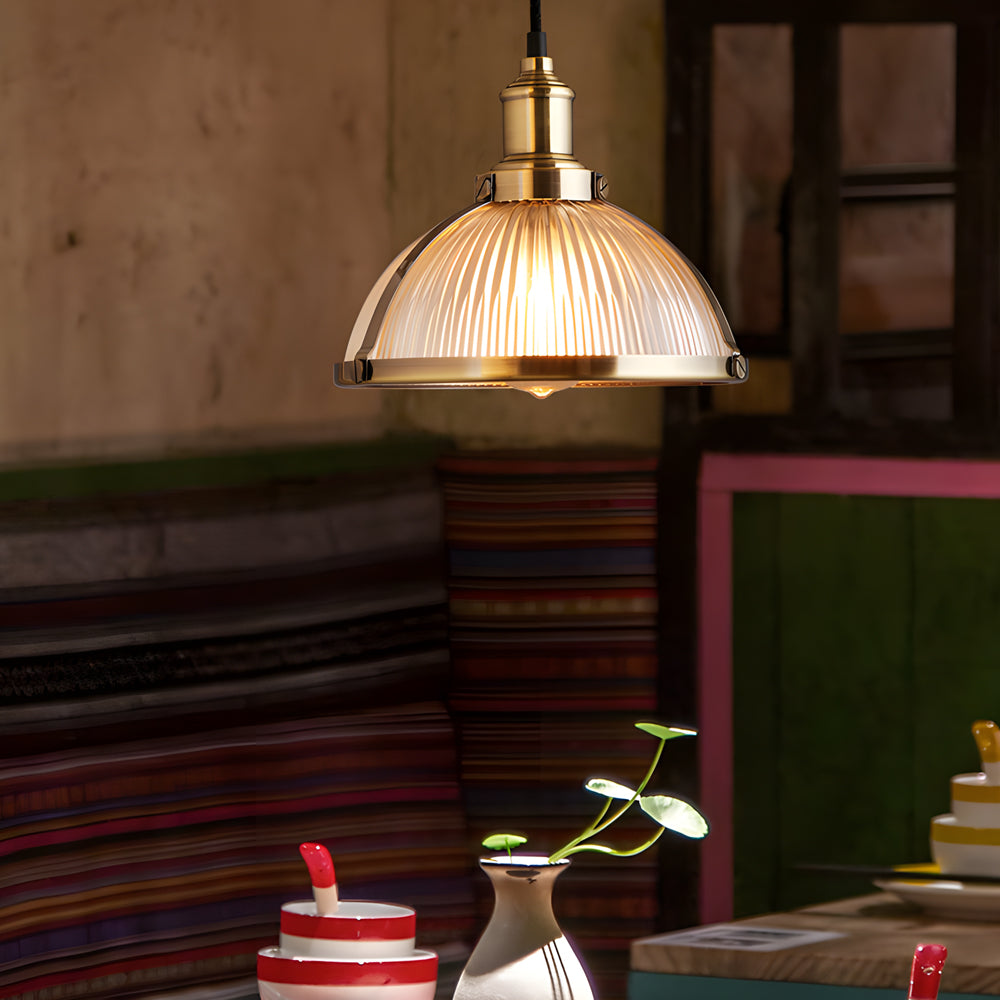 GlimmerLux Crown - Retro Striped Luxury Crown