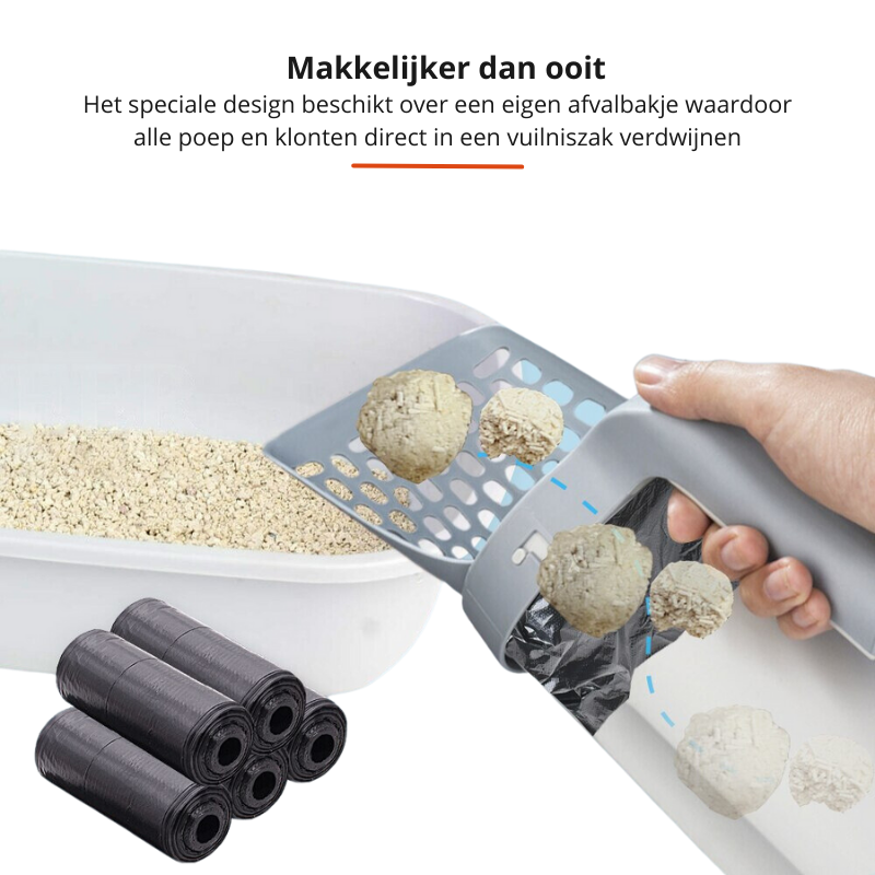 EasyScoop - Hygienic Cat Litter Box Without Odors