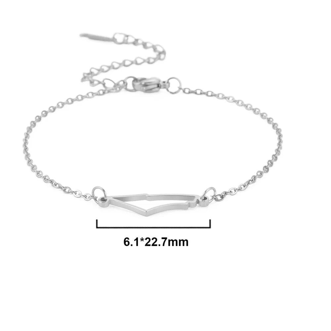 Aurora Pendant Bracelet - Elegant Golden Jewelry