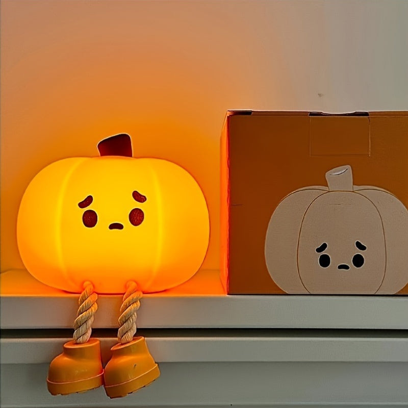 PumpkinGlow Light - USB Rechargeable LED Night Light