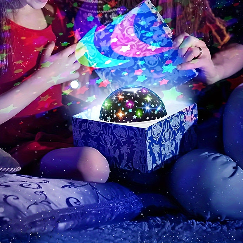 StarGlow Projector - LED Night Light with Colors and USB