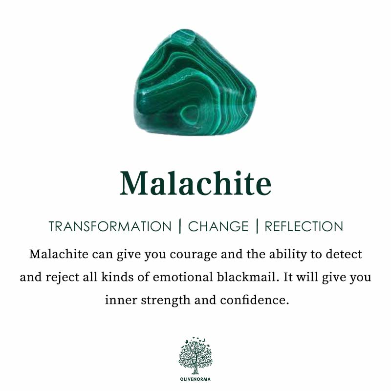 Elegant Maria Malachite Star Jewelry Set: Earrings, Necklace and Bracelet in Natural Malachite