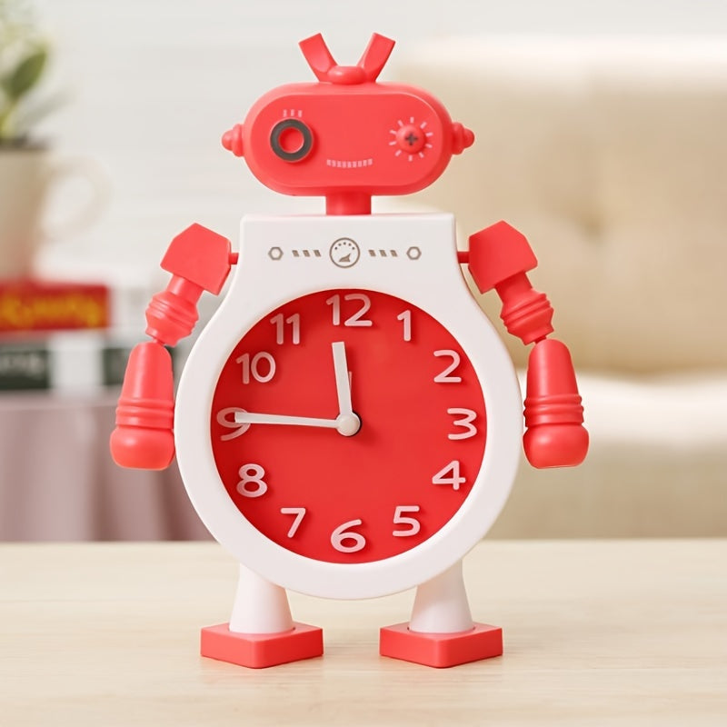 TimeBuddy Clock – Playful Robot Alarm Clock with Alarm