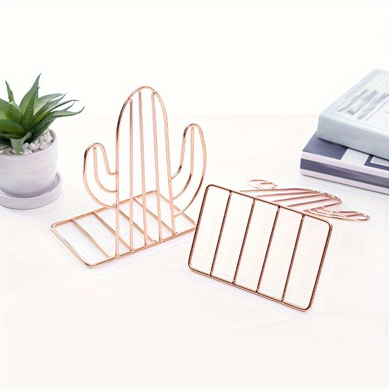 CactusIron - Playful Bookends for the Children's Room 