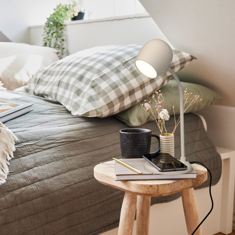 SmartGlow - LED-lampa med Bluetooth och uppladdning
