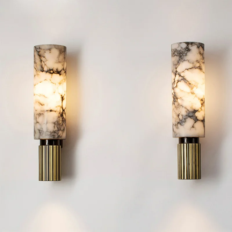 Stylish Marble Lamp - For Luxurious and Atmospheric Interiors