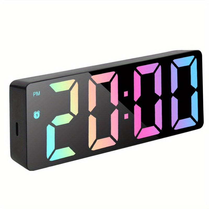 LumiClock – Stylish LED Alarm Clock with Date and Temperature