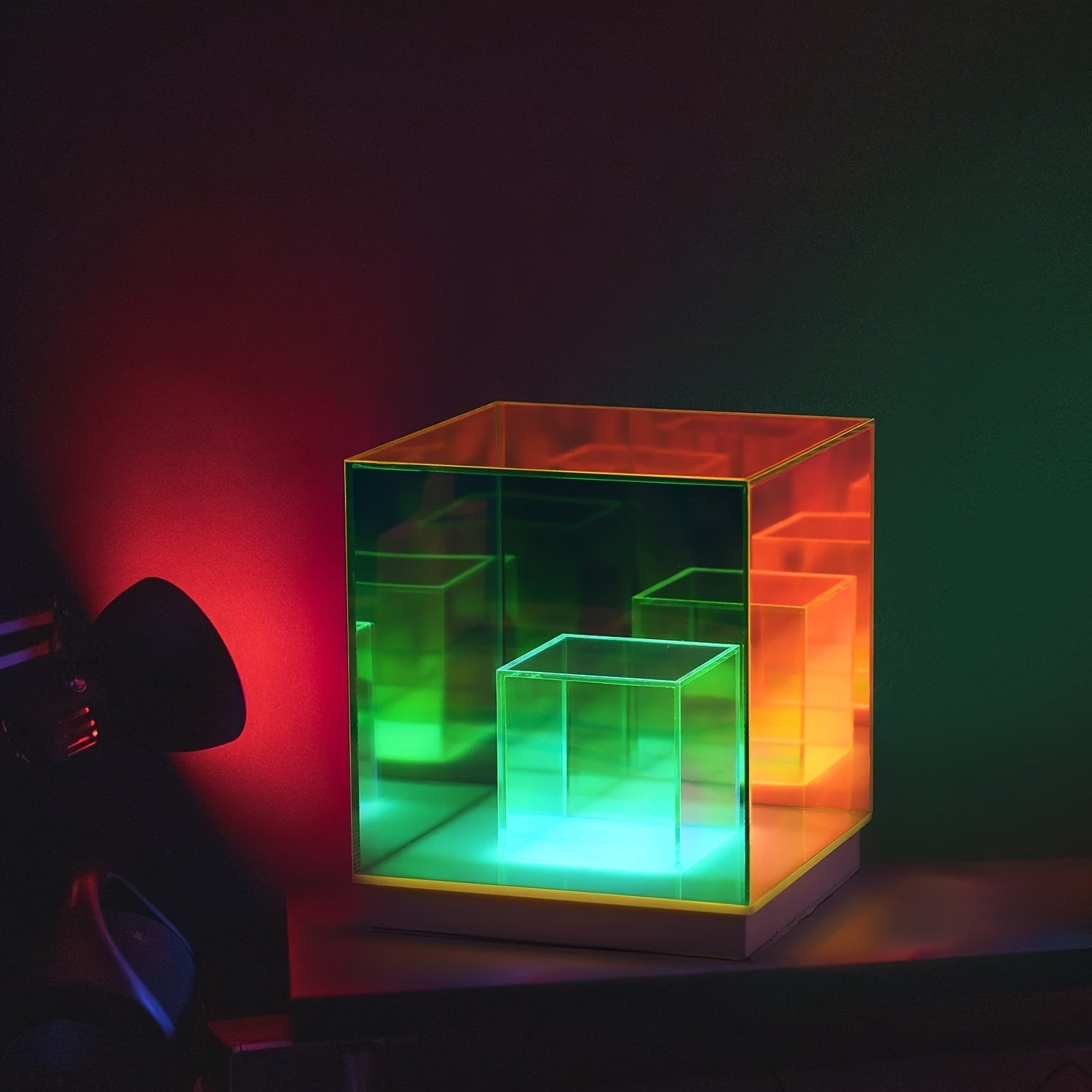 LumiLuxe – Adjustable LED Table Lamp with 3 Colors