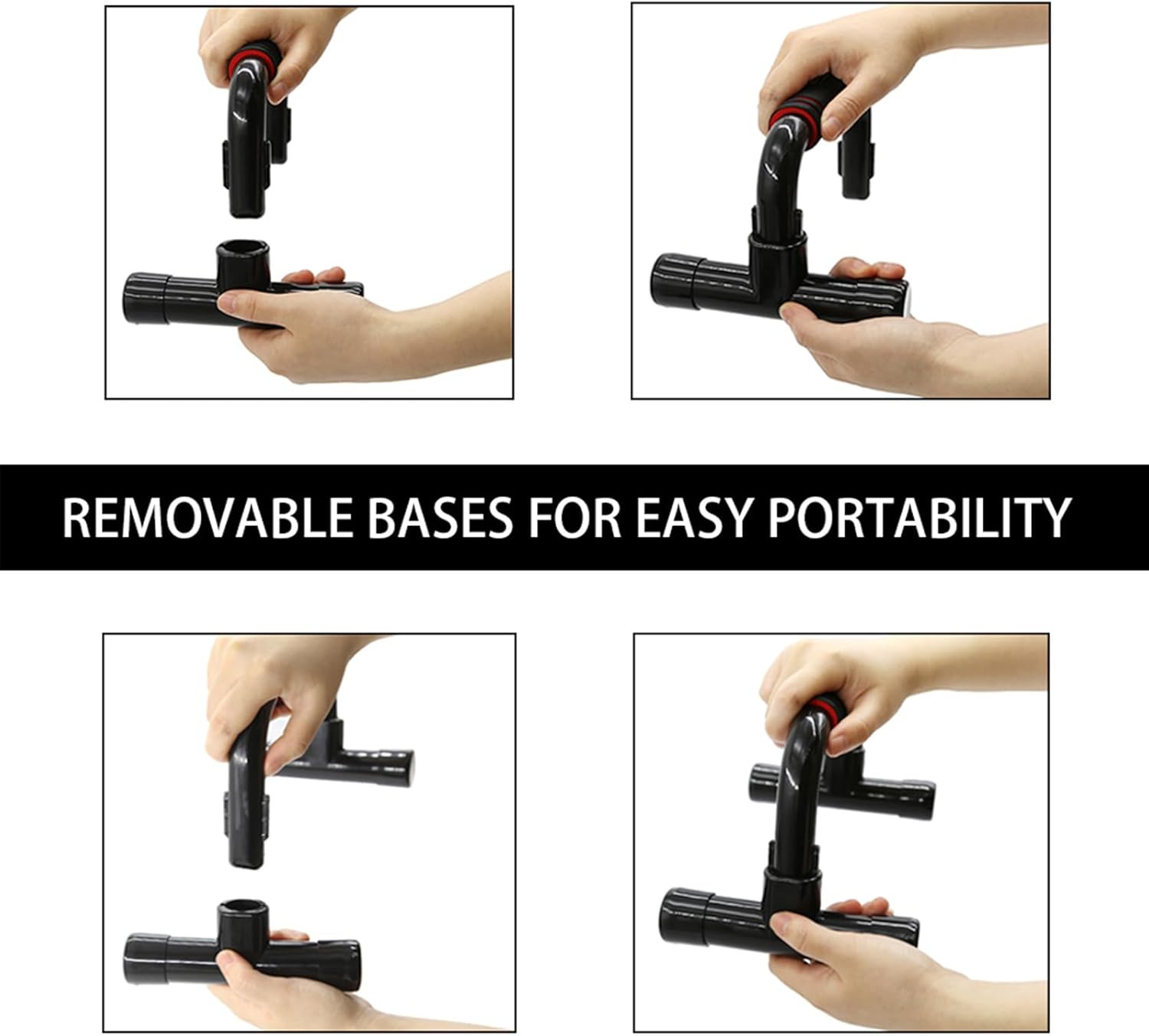 PushMaster - Ergonomic Push-Up Bars with Grips