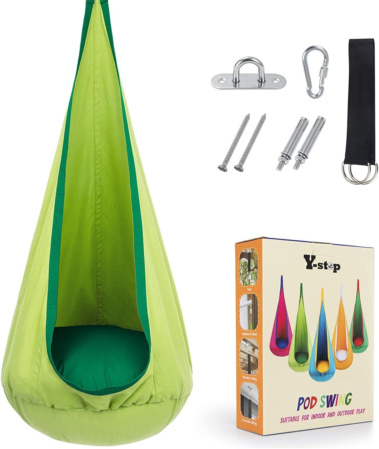 HangingJoy Children's Hammock - Create a Play Paradise of Rest