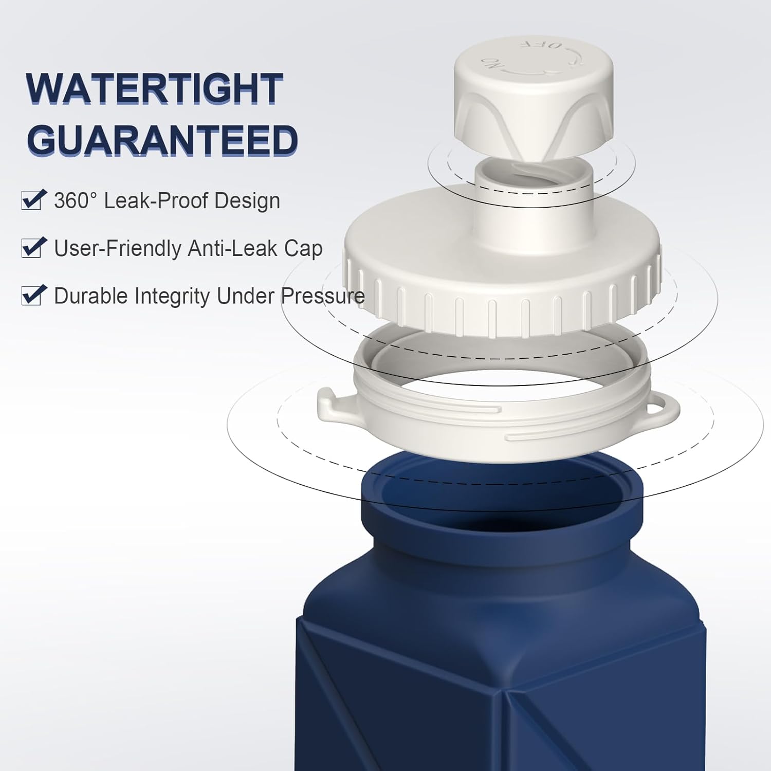 FlexiBottle – Compact Silicone Bottle 610 ml