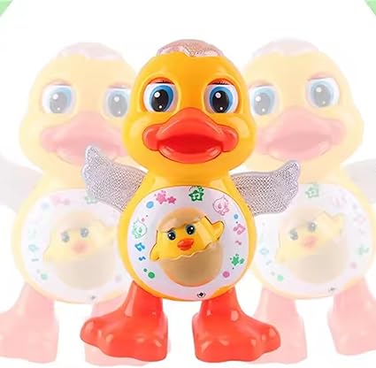 DiscoDuck - Playful LED lamp with dancing duck