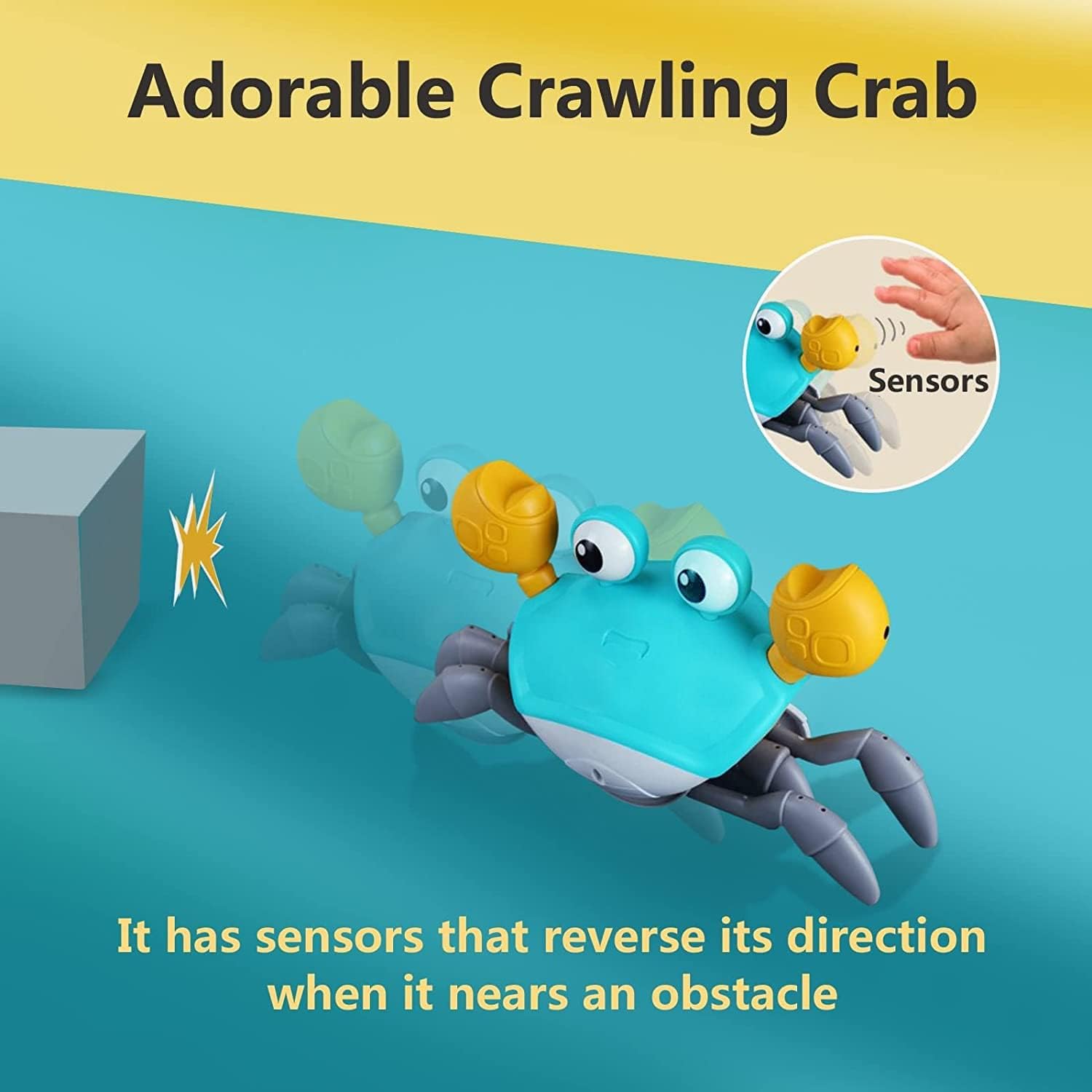 Captivating Crab Crab - Explore the World with the Captivating Crawling Playmate