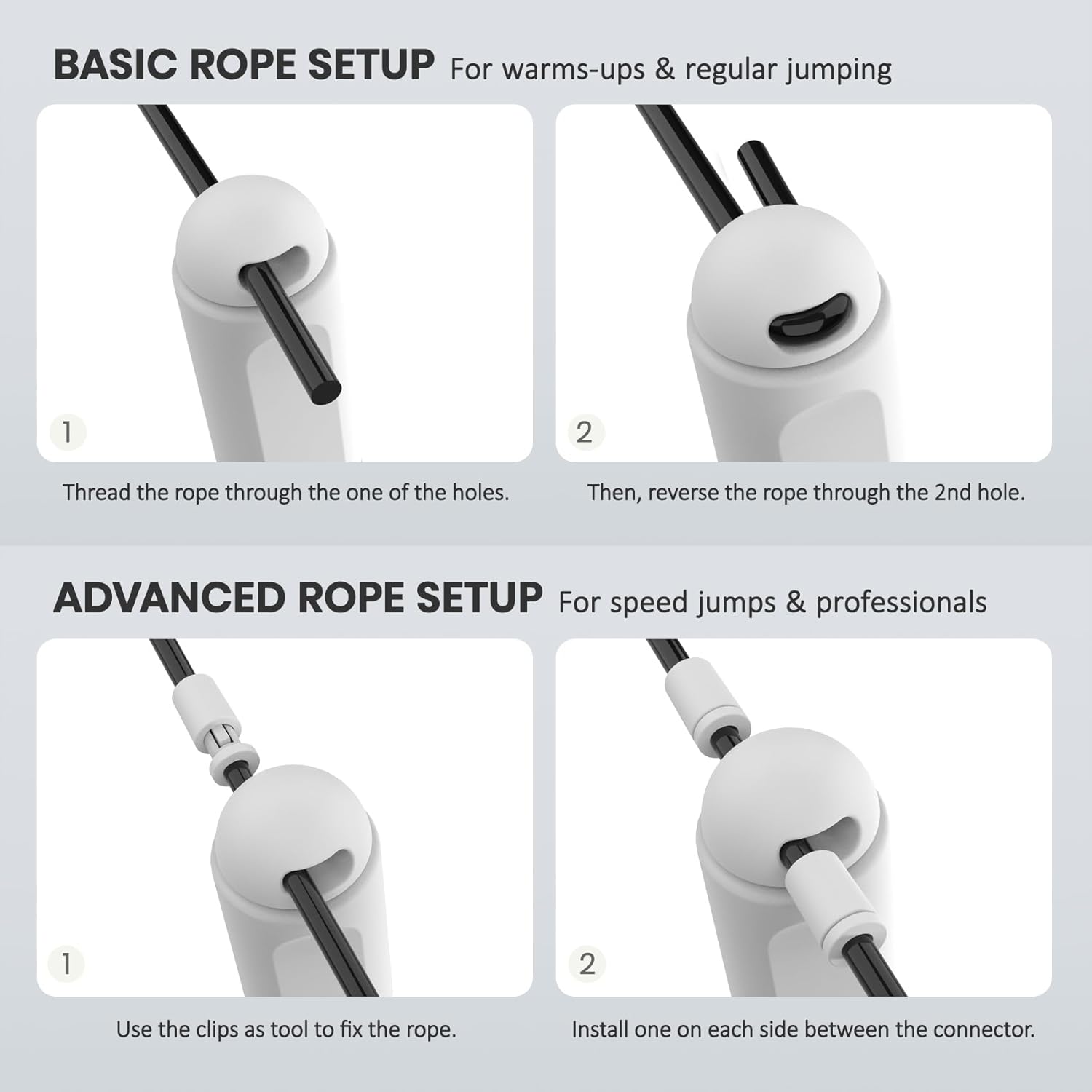 SpeedFit - Digital Jump Rope with Calorie Counter