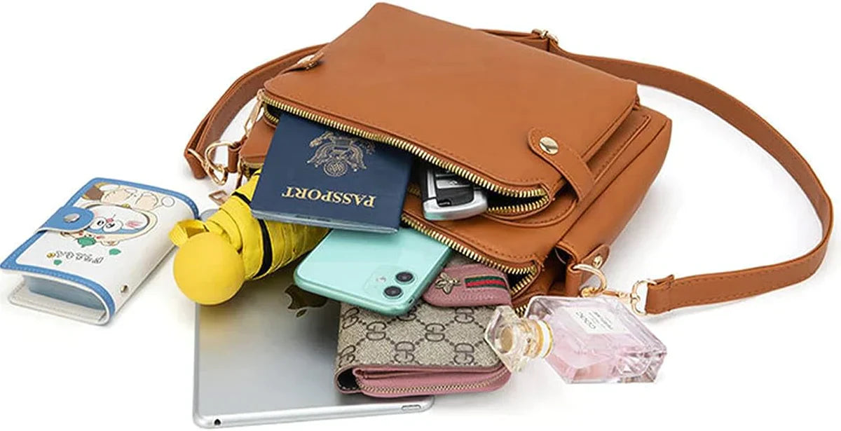 Charmie – Trendy Multi-Layer Waist Bag for Women