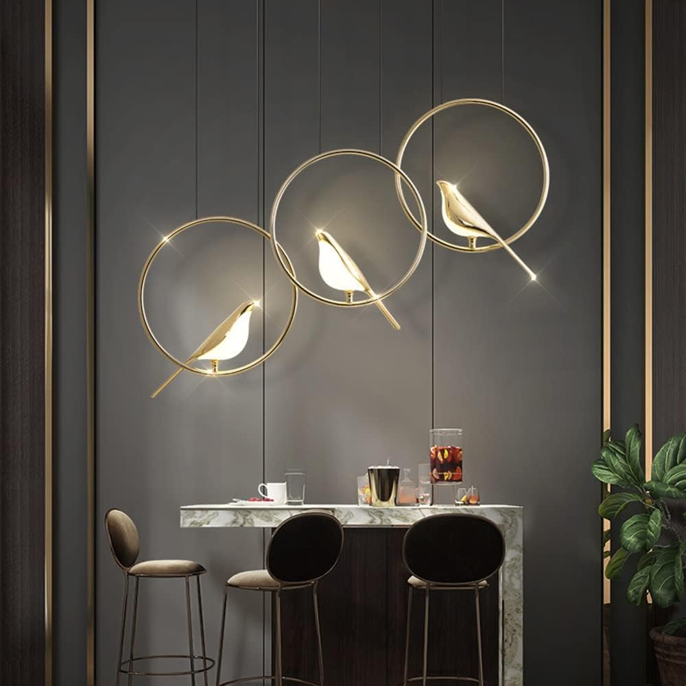 BirdLume Lamp – Unique LED Hanging Lamp with Bird Design