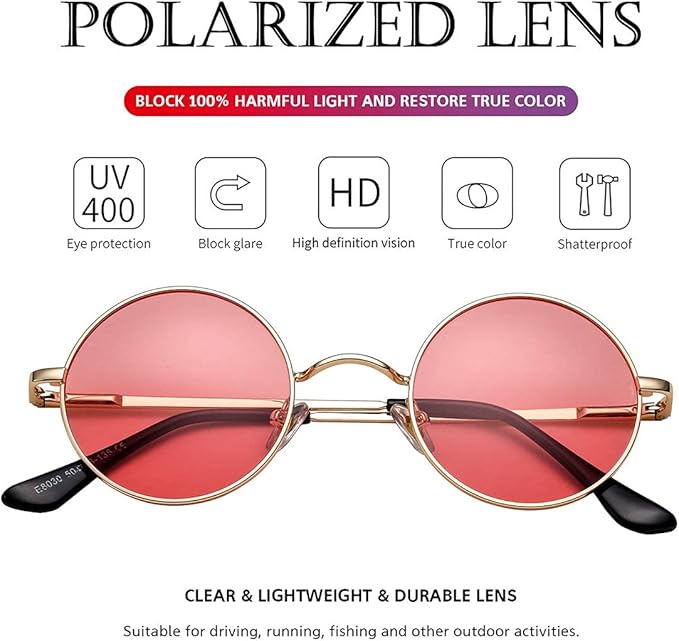 LennonShade - Retro Polarized Sunglasses